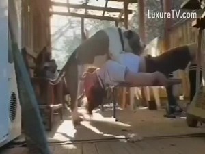 Face Fuck on a Bench