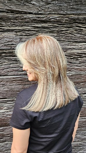 4.5K views · 94 reactions | Change is the only constant! #ashblondehighlights #ashblondehaircolor #moneypiece #jollychandamakeover #jollychandahaircuts #beforeandafter #ashbrownhaircolor #mediumlengthhaircut #findyourvibe #fashion #satinrosehairstyles Follow us on satinrosesalonspa.in Follow our Facebook page Satin Rose Salon And Spa-Jolly Chanda Call us on 03323212162,03346023148 or 098311 31315 | Satin Rose Salon And Spa - Jolly Chanda | Facebook