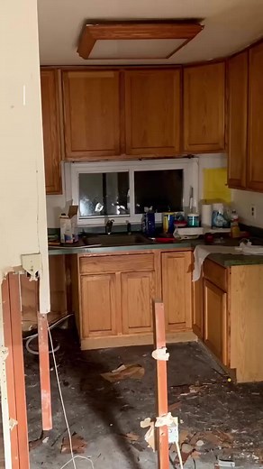 DIY Kitchen Transformation! #diy #kitchendesign #kitchenremodel #remodel #renovation #kitchenrenovation | Andrew Thron Improvements