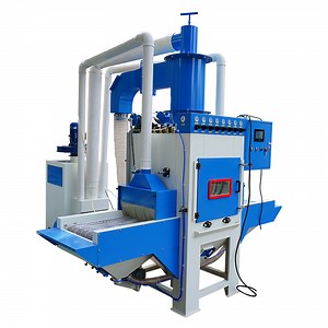 [Hot Item] High Quality Sand Blasting Machine Sand Blaster for Various Flat Shape Products Rust Remove