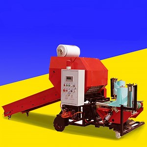 [Hot Item] 2024 Domestic Hay Bale Wrap Feed Baler 50-65 Bales/H Mini Silage Straw Baler Round for Sale