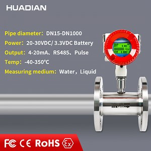 [Hot Item] Water Flow Meter Analog Flow Meter Liquid Turbine Flow Meter Current Flow Meter