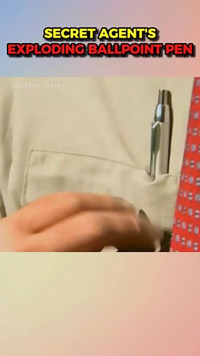 Does The Spy's Ballpoint Pen Explode A Person Into Pieces #shorts | BuMysteries