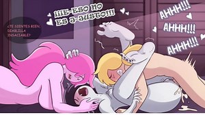 Dulce Princess and Marceline Take Turns to Get Fucked at Last - Hentai Adventure Time