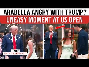 Trump & Arabella’s AWKWARD MOMENT: Was She Forced To Sit Beside Grandpa?