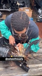 💸BUDGET WELDING • 😑SAFETY SQUINTS V.7 • 📲Content Creds: @e30joel • 👨‍🏭WELDER SAFETY: Welding-related Incidents such as Burns, Eye Injuries, AND other Skin Injuries AND even Deaths due to Explosions, Electrocutions, AND Asphyxiation. • 🕵🏻‍♂️INSPECT: Inspect Welding Equipment BEFORE proceeding to work. • ☝️TOUCH: Welders SHOULD NOT Touch the metal parts of the Electrode Holder with Skin OR Wet Clothing. • 🥽PPE: WEAR appropriate PPE - like Welding Helmet AND Goggles to protect Workers Eyes 