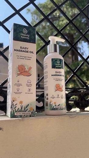 3.3K views | Are you massaging your baby regularly?? Benefits of baby massage: - Makes bone stronger -Promotes deep sleep -Promotes overall growth Always choose safe like healofy Naturals Baby Oil for your baby. #healofy #babymassageoil #healofynatutalsbabymassageoil #likeforlike | Healofy | Facebook