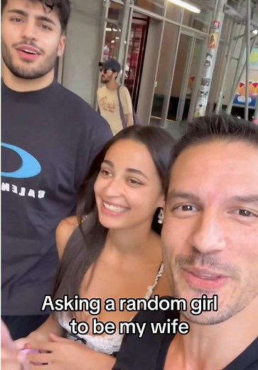 Asking a Random Girl to Marry Me: A Bold Proposal