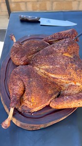 Smoked spatchcock turkey | Miguels cookingwithfire