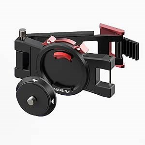 Camera Clip for Backpack Strap, Portable Electronic Device Mount, Sand Black