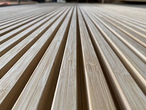 [Hot Item] Fireproof Mildew Resistance Solid Bamboo Eco-Friendly Bamboo Wall Cladding/Wall Panel