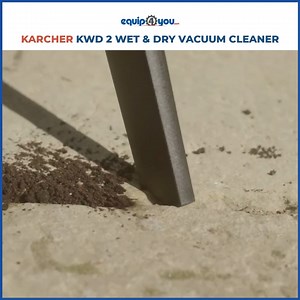The Karcher KWD 2 Wet & Dry Vacuum is the ultimate cleaning solution boasting a range of unbeatable features. Experience the best of both worlds and suck up both solids and liquids easily and in no time as well as a blower function to easily tackle outdoor spaces. Also features an integrated storage surface for organizing tools, nuts and bolts keeping your workspace clutter free as well as a pull and push locking system to effortlessly secure and detach the container for quick disposal. The user