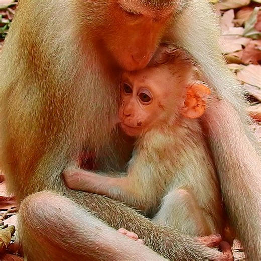 Adorable baby monkey feeding milk | Monkey TV Daily