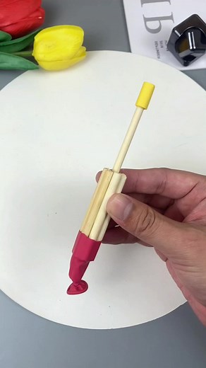 76K views · 619 reactions | How to make a homemade toy using chopsticks. #parentchild #children #handmade #kindergarten #homemade #creative #diy #handicraft paper craft ideas | paper craft ideas | Facebook