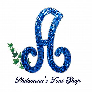 Monogram Font, Script Letters, Alphabet, Initials, PNG, Glitter Sequins, Preppy Stuff, Interlocking, - Etsy