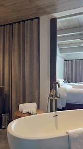 Elevate your getaway with the INSPIRA Junior Suite Swim Out Ocean View. Located on the fourth floor, it offers a private terrace, a heated semi-private swimming lane with unrivaled Caribbean Sea views, and your own personal butler, adding the final touch of luxury to your stay. #ATELIERPlayaMujeres #HandcraftedHospitality | ATELIER Playa Mujeres