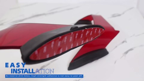 Motorcycle Fairing Wind Deflectors Side Wind Deflector Spoiler for Kawasaki Ninja ZX-10R ZX10R 2021-2025 Side Fairings Refit Motorbike Accessories (Yellow)