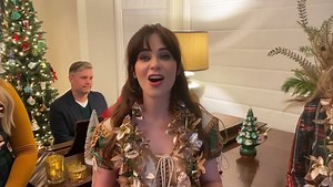 🌸 Mele Kalikimaka 🌸 with Sara Mann and Jessica Rotter. Jasper Randall on piano. | Zooey Deschanel