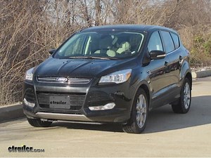 Trailer Hitch Installation - 2013 Ford Escape - Hidden Hitch 90093