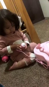 Watch Love&Mini 24 Keys Pink Piano Toy on Amazon Live