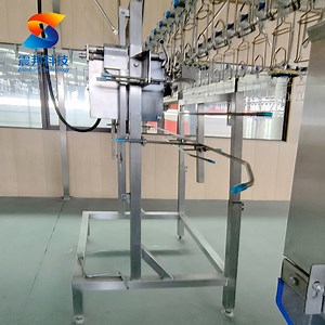 [Hot Item] Halal Chicken Slaughter Machine Tail Feather Removal Technology Advanced Poultry Processing Equipment