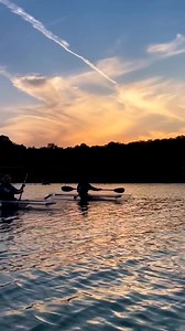3.1K views · 28 reactions | Sunset paddles on Grapevine Lake, TX are the best! ☀️ | Get Up And Go Kayaking | Facebook