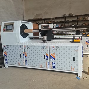 [Hot Item] Full Automatic Spiral Toilet Paper Tube Core Making Machine Toilet Roll Core Tube Cutting Machine Packing Machine