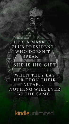 “Five more steps,” Rot whispers from somewhere behind me. Right. Five steps. Counting them in my head, I take them slowly. The gray-and-black tiles underfoot flow to a single red tile, where I stop. The man behind me hums his approval, and for some reason, that little sound warms me the tiniest bit as I school my features and glance up. On a stage, a shirtless man, carved with muscles and littered with scars sits on a black throne, watching me like a predator does its prey, with eyes so blue the