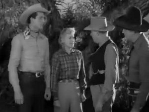 Jean Phillips spanked - Outlaws of the Desert (1941)