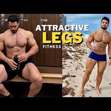 Attractive Legs Men | Muscular Legs | Fitness Video