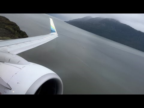 Alaska Boeing 737-800 Takeoff Wrangell Airport (PAWG)
