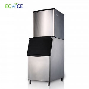 [Hot Item] Industrial Ice Machine 1 Ton 1000kg Stainless Steel Commercial Ice Cube Block Making Machine Ice Maker Machine for Business