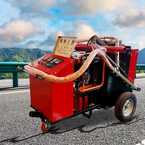 [Hot Item] Driveway Repair Equipment Maintanence Concrete Asphalt Filling Road Filler Pavement Crack Sealing Machine