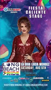 🏳️‍🌈LONG BEACH GAY PRIDE🏳️‍🌈 FIESTA CALIENTE CLUB PAPI Morenos Entertainment Productions Vato's Kalientes Entertainment LOS INVITA Saturday & and Sunday, Aug 5 - 6, 2023 for the #Fiesta Caliente Latin Stage LUCIA MENDEZ @luciamendezof (LATIN STAGE) SAT AUG 5 EDITH MARQUEZ @edithmarquezlanda (LATIN STAGE) SUN AUG 6 LAURA LEON @lauraleontv (LATIN STAGE) SUN AUG 6 BUY TICKETS ONLINE @ WWW.LONGBEACHPRIDE.COM #vatoskalientes #morenosentertainmentproductions #clubpapi #Pridemonth #LongBeachPride #