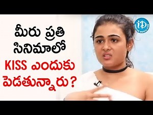 మీరు ప్రతి సినిమాలో Kiss ఎందుకు పెడతున్నారు? - Actress Shalini Pandey || Talking Movies With iDream