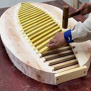 892K views · 8.2K reactions | Make An Outdoor Tea Table From A Sturdy Tree Trunk | Woodworking Skill | Facebook