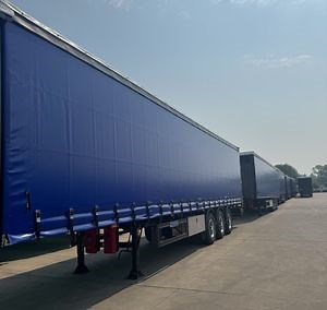 [Hot Item] Semitrailer Curtain Side Trailer Parts Semitrailer Side Curtain Van Trailer