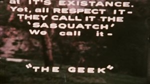 The Geek (1971, US, short movie, full, HD)