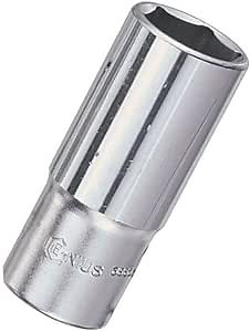 Genius Tools 326315 3/8" Dr. 15mm Deep Hand Socket