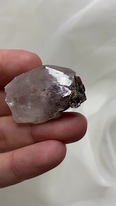 Collectors mineral ✨ferro axinite in quartz From California | Crystal Lair
