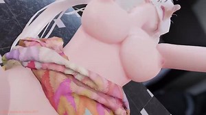 Haku Mmd damn bug let me come! Weak voice was tied up