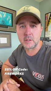 2.3K views · 34 reactions | Vicious July 4th flash sell! Use the code FIREWORKS at checkout to receive 25% regularly priced items at GetVicious.com. Discount good through midnight on July 4th. #viciousfishing #gregwithvicious #deals #july4th | Vicious Fishing | Facebook