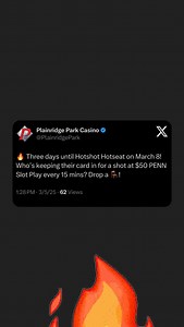 Plainridge Park Casino on Reels