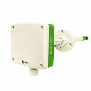Flange Mounted Hygrometer Automatic Duct Humidity and Temperature Transmitter Sensor