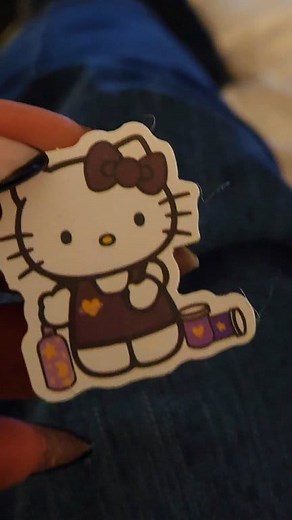 Hello Kitty Stickers! #hellokitty #hellokittylover #HelloKittyandFriends #hellokittycollection #comedianjanelleniles | Janelle Niles