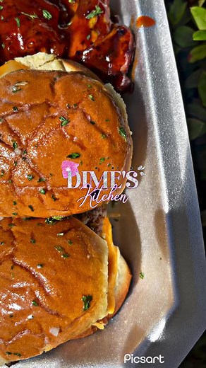 Philly Sliders Wit Wings & Fries 🔥📲 follow me on Instagram @nigeriastrap | Richoff Platez