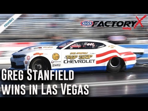 Greg Stanfield wins Factory X at the NHRA Nevada Nationals