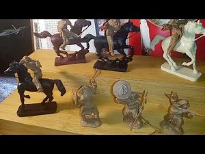 Sioux Warriors by Paragon Scenics and Miniatures.
