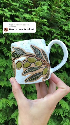 Replying to @Mckenna Bolger Olive it. ♥️ #ceramics #pottery #potter #artistsoftiktok #BigInkEnergy #viral #fyp #PrimeDayDreamDeals