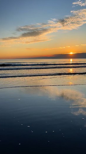 August 27 - Sunrise on Nantasket Beach | Hand Made With Love by Loretta